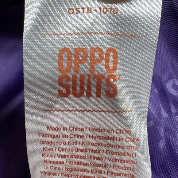 Opposuits Suit Jacket Blazer Youth Boys 16 Glorious Green Christmas Holiday - Picture 6 of 8